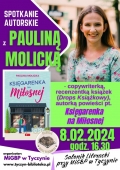 Spotkanie autorskie z Pauliną Molicką