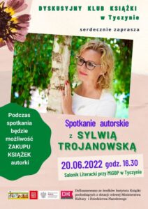 Spotkanie autorskie z Sylwią Trojanowską