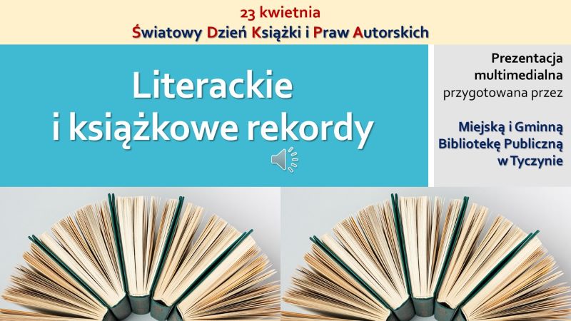 Literackie i książkowe rekordy